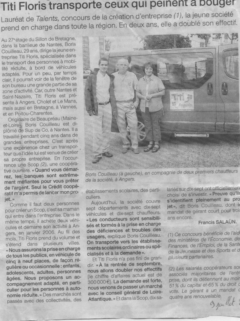 20070709 OUEST FRANCE