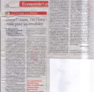 Dans l’Ouest, Titi Floris roule pour les invalides