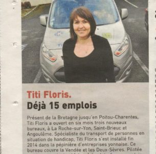 Titi Floris. Déjà 15 emplois