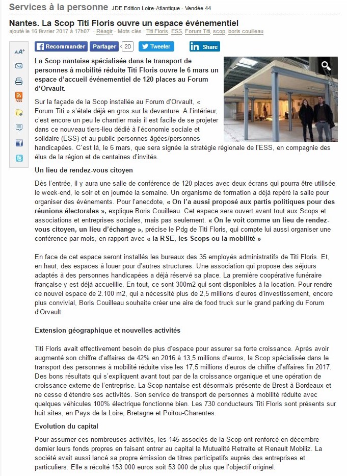 20170216 JOURNAL DES ENTREPRISES LOIRE-ATLANTIQUE - VENDEE