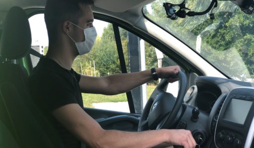 Titi Floris masque conducteur COVID rentrée