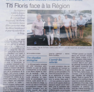 Le transport des élèves handicapés perturbé : Titi Floris face à la Région